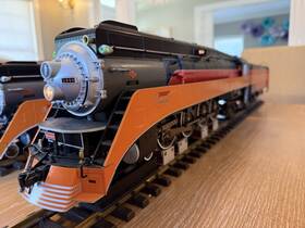 70-3005-1 Mth G Gauge Rail-king 1 #4449 Sp Daylight Gs-4 Steam Locomotive