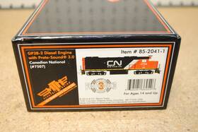 80-2041-1 Mth Gp38-2 Diesel Engine Ho Train Empty Box