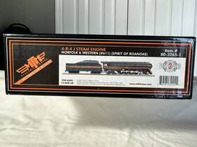 80-3265-1 Mth 80-3146-1 Ho N&w J Class 4-8-4 #611 Inch Spirit Of Roanoke W/ps3 And Dcc