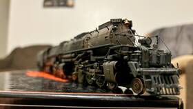 8032871 Mth Ho Scale Union Pacific Big Boy Steam Locomotive #4014
