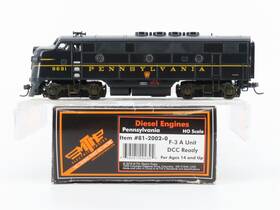 81-2002-0 Mth Ho Prr Pennsylvania F3a Diesel Loco #9691 Wdcc And Sound/weathered