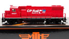85-2060-0 Mth Ho Gp38-2 Canadian Pacific Cp Rail # 4437 Dcc Ready 85-2060-0 Mth Ho Gp38-2 Canadian Pacific Cp Rail # 4437 Dcc Ready