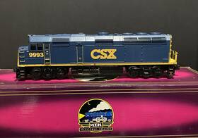 20-2602-3 Mth 9993 Premier O Scale Csx F40ph #9993 Non Powered Diesel Locomotive