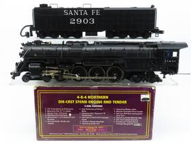 Mt-3013l Mth O Gauge 3-rail Atsf Santa Fe 4-8-4 Steam Locomotive #2903 With Sound