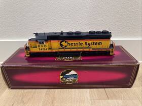20-2881-2 Mth Premier O Scale Chessie System Sd-35 Diesel Engine Ps.2