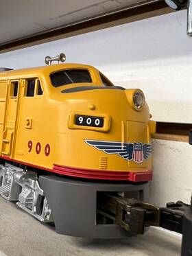 Rk-2002 Mth Rail King Union Pacific F-3 Diesel Set Cab #900/901