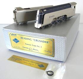 844-s Nj Custom Brass Ho - Reading Crusader 4-6-2 Class Vgc Ob #36 Of 100 844-s Nj Custom Brass Ho - Reading Crusader 4-6-2 Class Vgc Ob #36 Of 100
