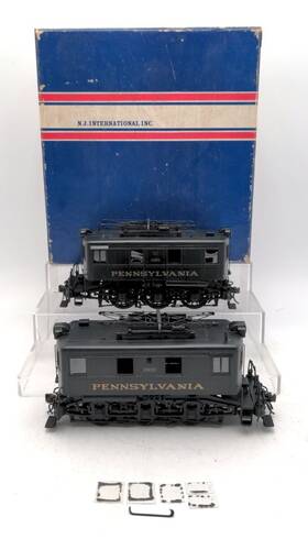 Nj Custom Brass El-330-0 O Prr B-1 Electric Engine Set -factory Painted Ex