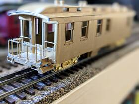 Ps-719-3 Nj Custom Brass Ln Hon3 Rgs Passenger B-21 Business Car Inch Rico Super Nice
