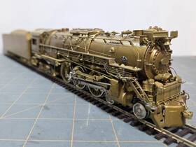 St-269 Nj Custom Brass Chesapeake And Ohio 4-6-4 - L-2a Class Inch Poppet Ho