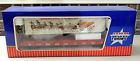 R1763 Nos Budweiser Clydesdale Trains Flat Car Scale Usa Piggy