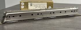 0075 Oriental Limited Ho Scale Brass #0075 Cb&q Silver King And Queen Set 0075 Oriental Limited Ho Scale Brass #0075 Cb&q Silver King And Queen Set