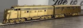 F9ab Oriental Limited 0358 Ho Brass Emd 1750hp Diesel Loco Set - Unpainted And Lnib