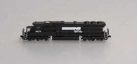 2842.1 Overland N Brass Norfolk Southern Sd70 Diesel Locomotive #2574 -f/p Ex