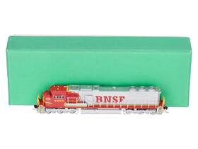 2846.1 Overland N Scale Brass Bnsf Sd75m Diesel Locomotive #8275 - Painted Ln