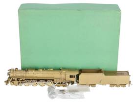 613-622 Overland Ho Brass Rf&p 4-8-4 Steam Engine And Locomotive Ex/box