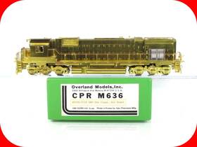4705-4728 Overland M636 Ho Scale Brass Canadian Pacific Locomotive #4705-4728 - 5290
