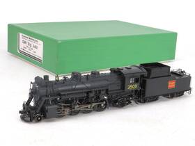 1599.1 Overland Models Canadian National 2-8-2 Brass Steam Loco With Dcc/sound Ho Scale