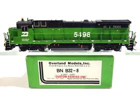 Overland Models 1947.1 Omi Bn Ge B32-8 Burlington Northern #5498 Ho Brass Model #1947.1 Dcc