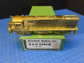 5091.1 Overland Models Omi D&h Alco C424m Delaware And Hudson Ho Brass Model #5091