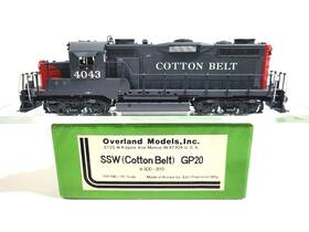 4043 Overland Models 5963 Omi Ssw Emd Gp20 Cotton Belt #4043 Ho Brass Model #5963 Cp