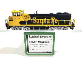 Mk1200g Overland Models 6247.1 Omi At&sf Mk Atchison Topeka And Santa Fe #1201 Ho Brass #6247.1