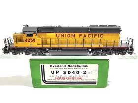 Sd40-2 Overland Models 6345.1 Omi Up Emd Union Pacific #4250 Ho Brass Model #6345.1