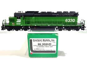 Overland Models 6363.1 Omi Bn Emd Sd40-2c Burlington Northern #6330 Ho Brass Model #6363.1 Dcc