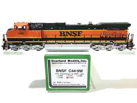 C44-9w Overland Models 6528.1 Omi Bnsf Ge Burlington Northern Santa Fe #1000 Ho Brass #6528.1