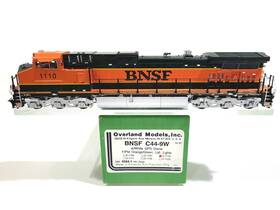 C44-9w Overland Models 6564.1 Omi Bnsf Burlington Northern Santa Fe #1110 Ho Brass #6564.1 Dcc