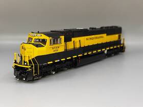 Overland Models 6605.1 Brass Nys&w Sd70m #4052 Omi Ho Scale No Lights