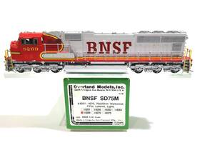 6608.1 Overland Models Omi Bnsf Emd Sd75m Burlington Northern Santa Fe #8269 Ho Brass #6608.1