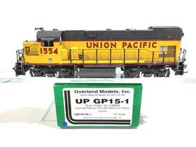 Gp15-1 Overland Models 6746.1 Omi Up Emd Union Pacific #1554 Ho Brass Model #6746.1