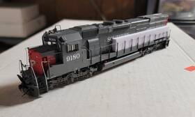 Aa-1126-1 Overland Models Omi Sp Emd Sd45t-2 Southern Pacific #9180 Ho Dcc Sound Leds