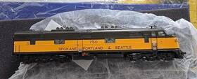 Aa-1246-1 Overland Models Ho Brass Sp&s Spokane Portland And Seattle E7a Diesel #750