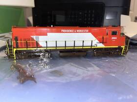 Omi-5279 Overland Models Inc Custom Omi 5279 Brass Providence And Worcester Alco M420w Diesel 2004