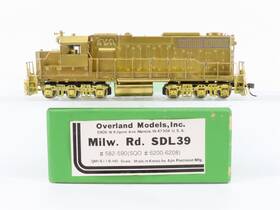 Omi-5119 Overland Models Ho Overland/ajin Brass Undecorated Milw Sdl39 Diesel Locomotive