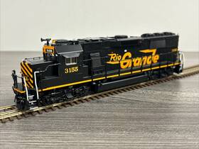 Omi-5951.1 Overland Models Ho Brass Gp60 Locomotive D&rgw #3155 Painted/ln