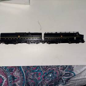Omi5669.1 Overland Models 5670.1 Ho Scale Baldwin Rf18a/b Factory Painted Pennsylvania Rr