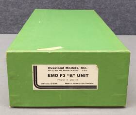 Omi-0291 Overland O Scale Brass Powered Emd F-3b Diesel Locomotive Box Only Ex