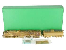 Omi-1872 Overland Ho Brass Veranda Turbine Up With Special Tender Ex/box