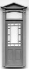 Gl3928 Part Pediment On30 Victorian Door On3 Detail Triangle
