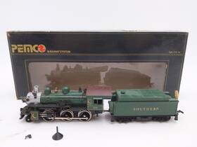 3201-43 Pemco Ho 2-6-0 Southern Mogul Steam Locomotive And Tender Ex/box