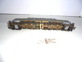 Ho-gg1 Penn Line Gg1 Diecast Vintage Prr Locomotive Ho Scale
