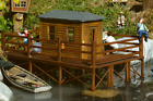 Piko62262 Piko Scale Brads Fishing Cabin Building Kit
