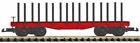 Pk-38700 Piko Scale Sf Flatcar With Stakes Bn