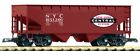 Pk-38820 Piko Scale Nyc Offset Hopper Mineral Red Bn