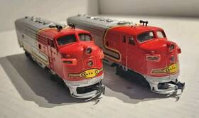 6556 Playart Ho Scale Diesel Engine Set Aa Santa Fe 6556 Playart Ho Scale Diesel Engine Set Aa Santa Fe