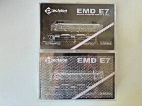 Precision Craft 874591006365 Models #636 And #639 N E7a&a Locomotives B&o #72 72a With Boxes-ec