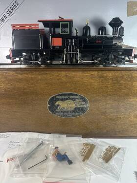 98011-1 Precision Scale F 1 24 Brass Model 18 Ton Wood Burning Shay #98011-1 Iron Horse